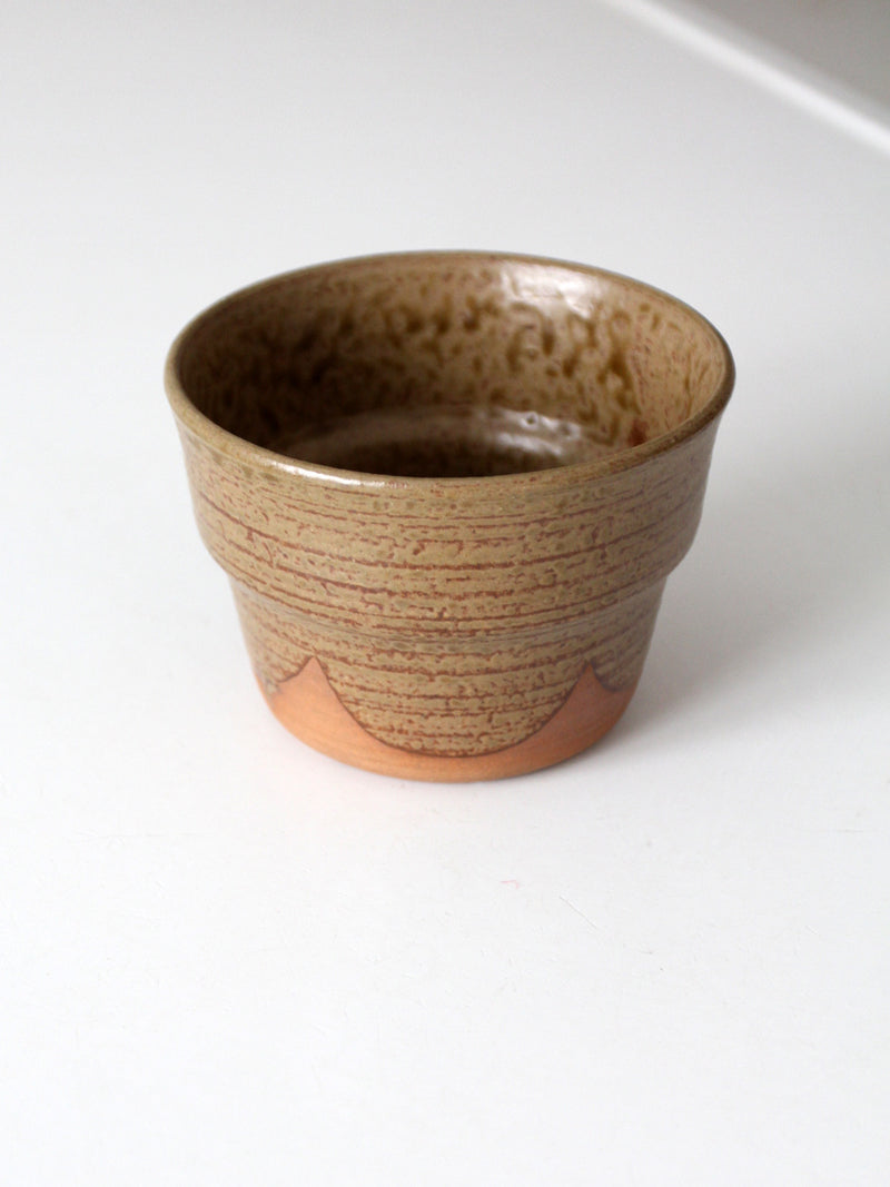 vintage studio pottery vase