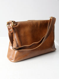 vintage Justin leather shoulder bag