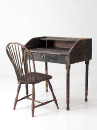 antique 19th century brace back Windsor chair