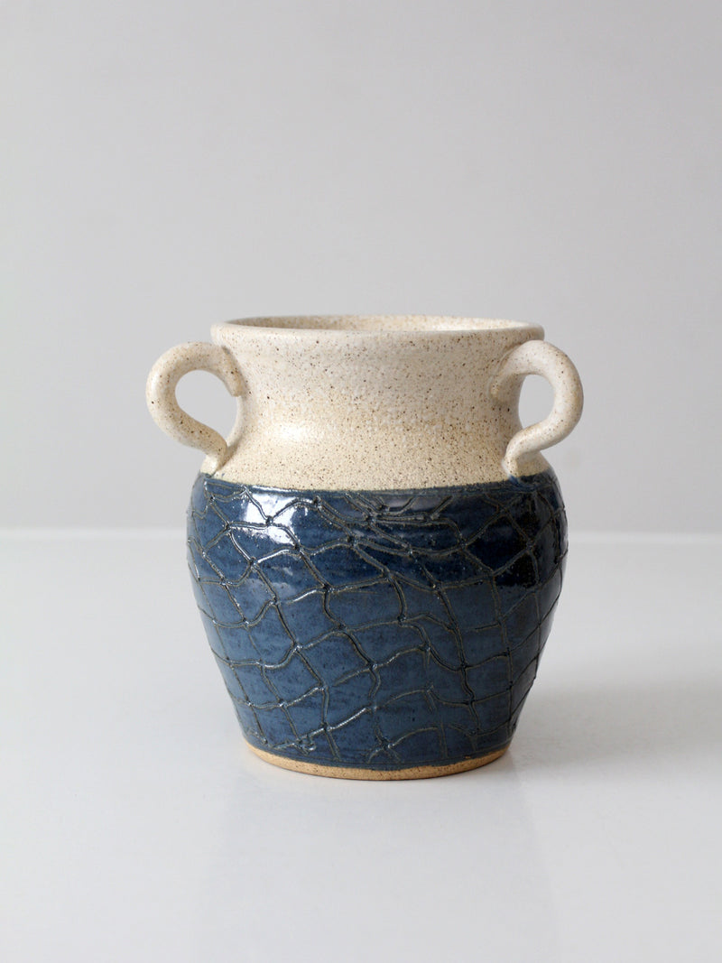 vintage studio pottery vase