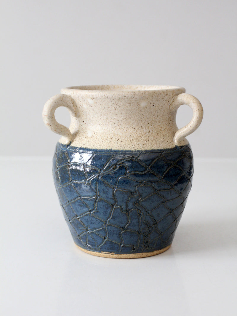 vintage studio pottery vase