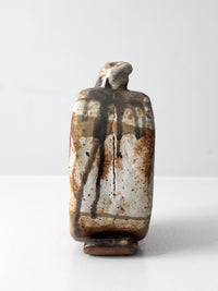 vintage handmade studio pottery vase