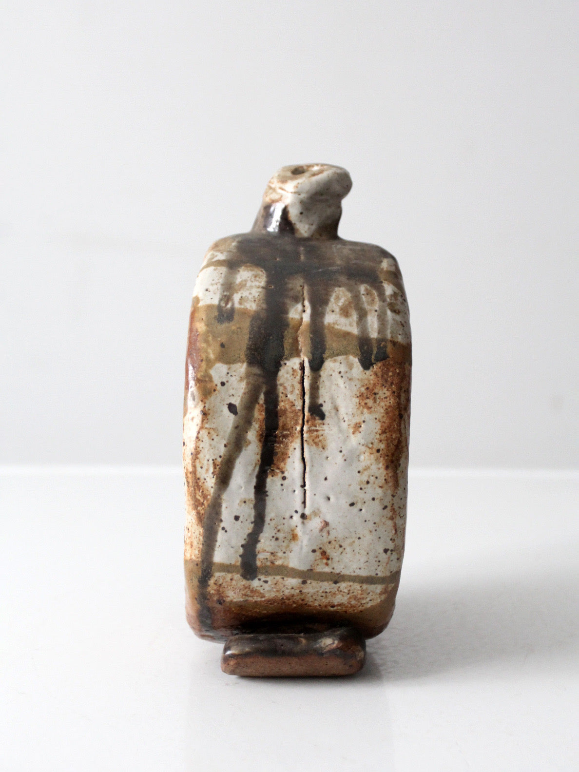 vintage handmade studio pottery vase