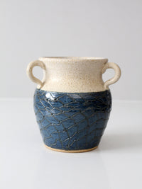 vintage studio pottery vase
