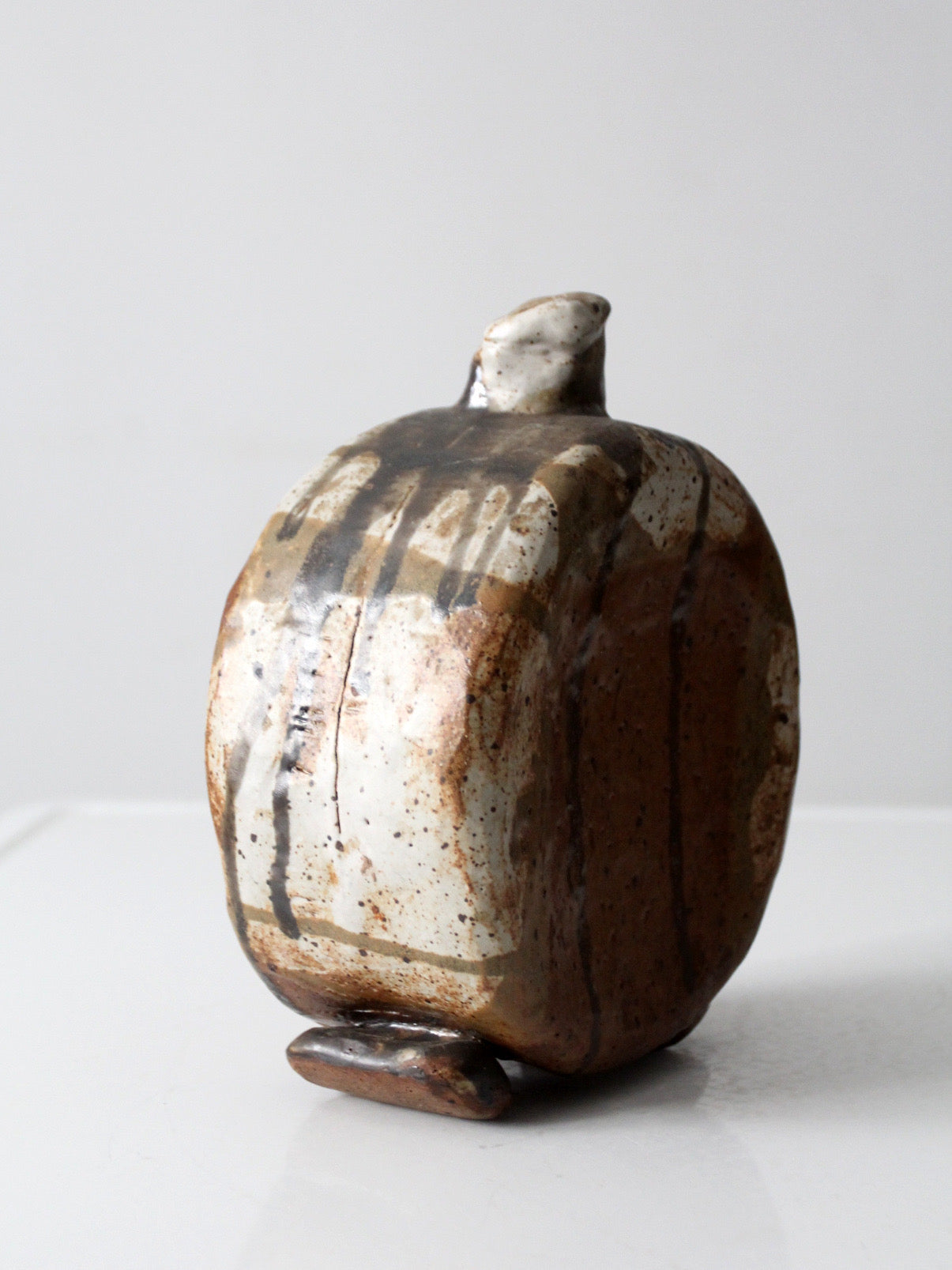 vintage handmade studio pottery vase