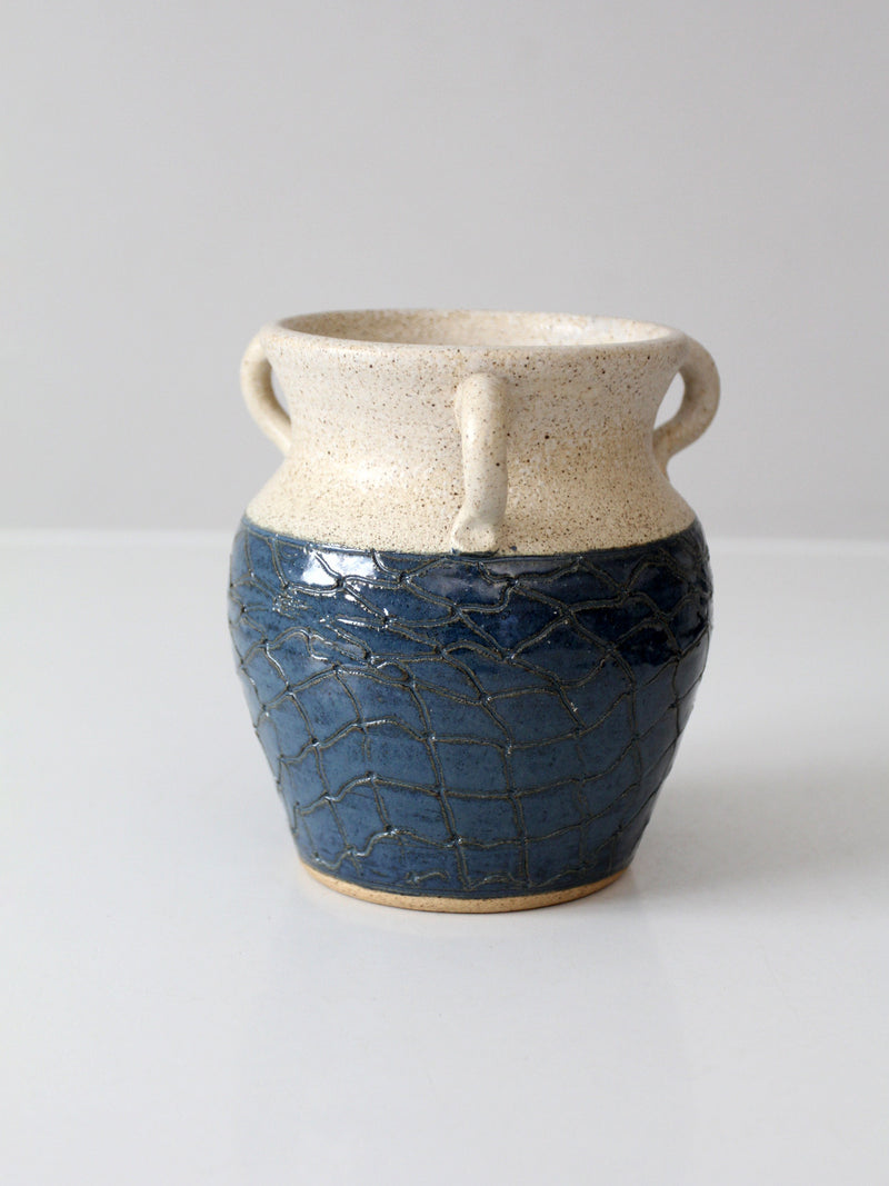 vintage studio pottery vase