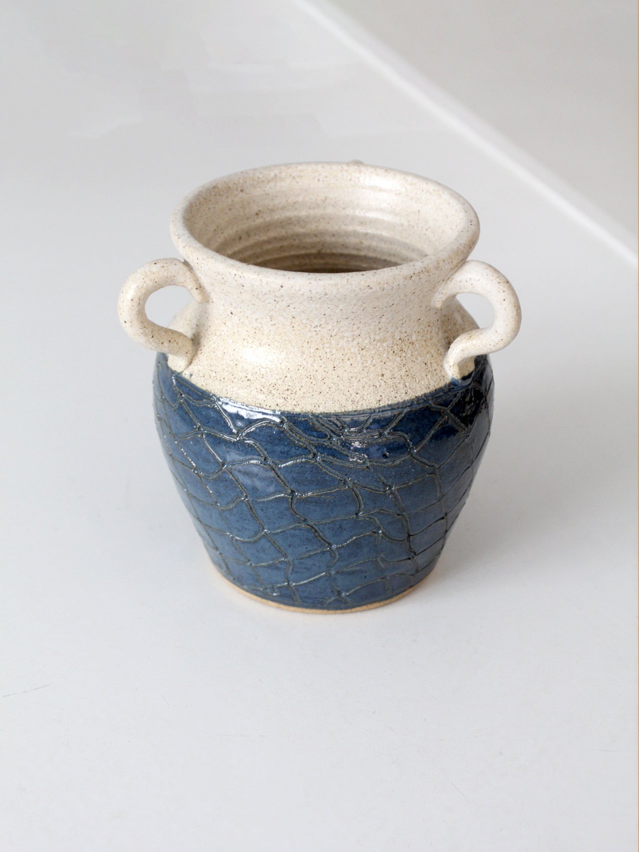 vintage studio pottery vase