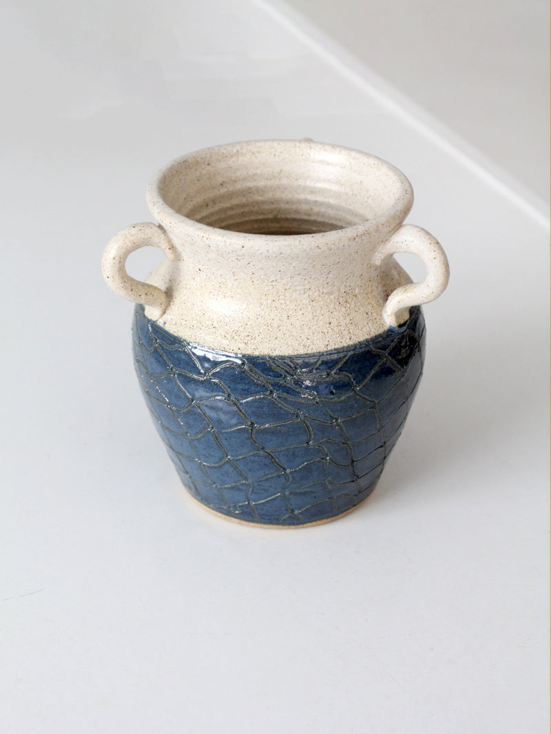 vintage studio pottery vase