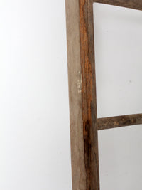 antique picking ladder, decorative blanket ladder