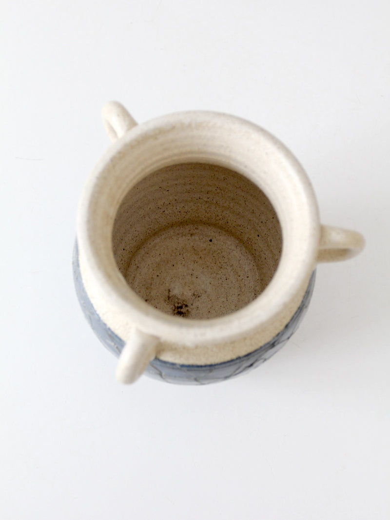 vintage studio pottery vase