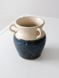 vintage studio pottery vase