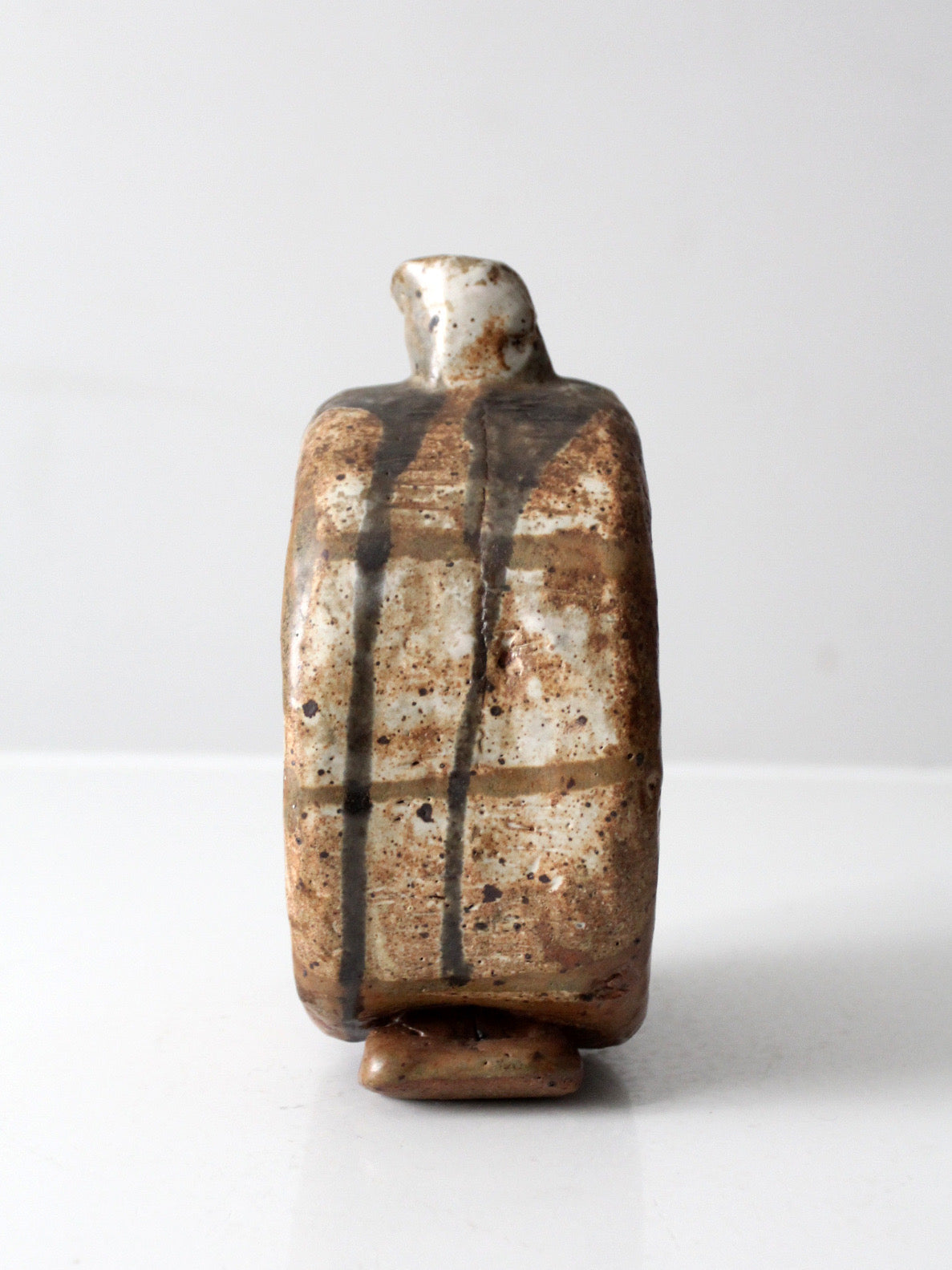 vintage handmade studio pottery vase
