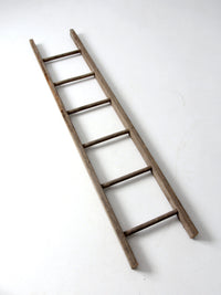 antique picking ladder, decorative blanket ladder