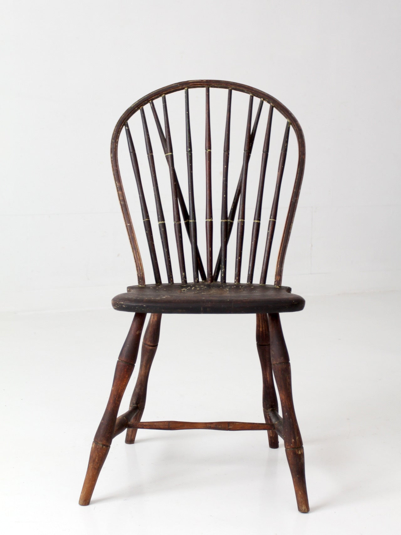 antique 19th century brace back Windsor chair