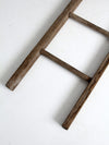 antique picking ladder, decorative blanket ladder