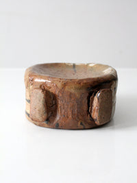 vintage handmade studio pottery vase