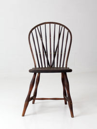 antique 19th century brace back Windsor chair