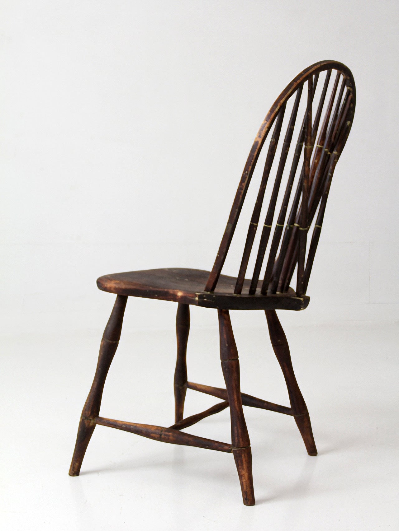 antique 19th century brace back Windsor chair