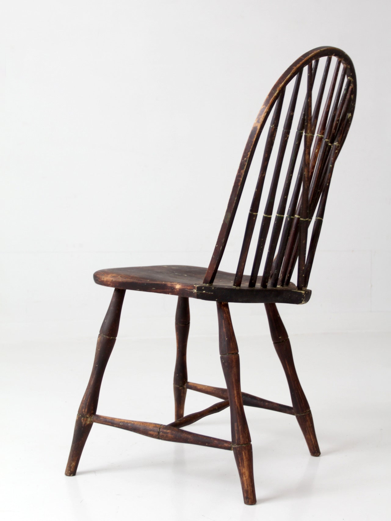 antique 19th century brace back Windsor chair