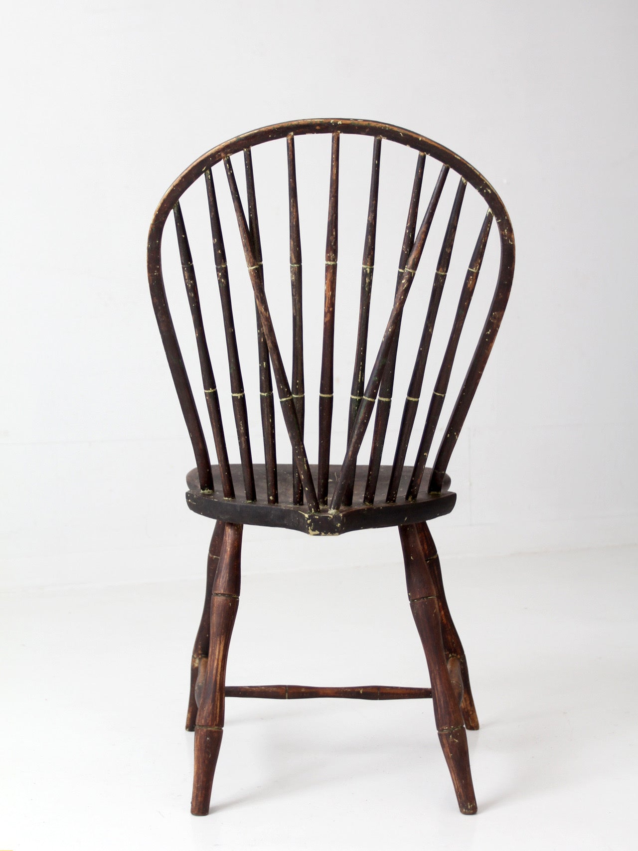 antique 19th century brace back Windsor chair