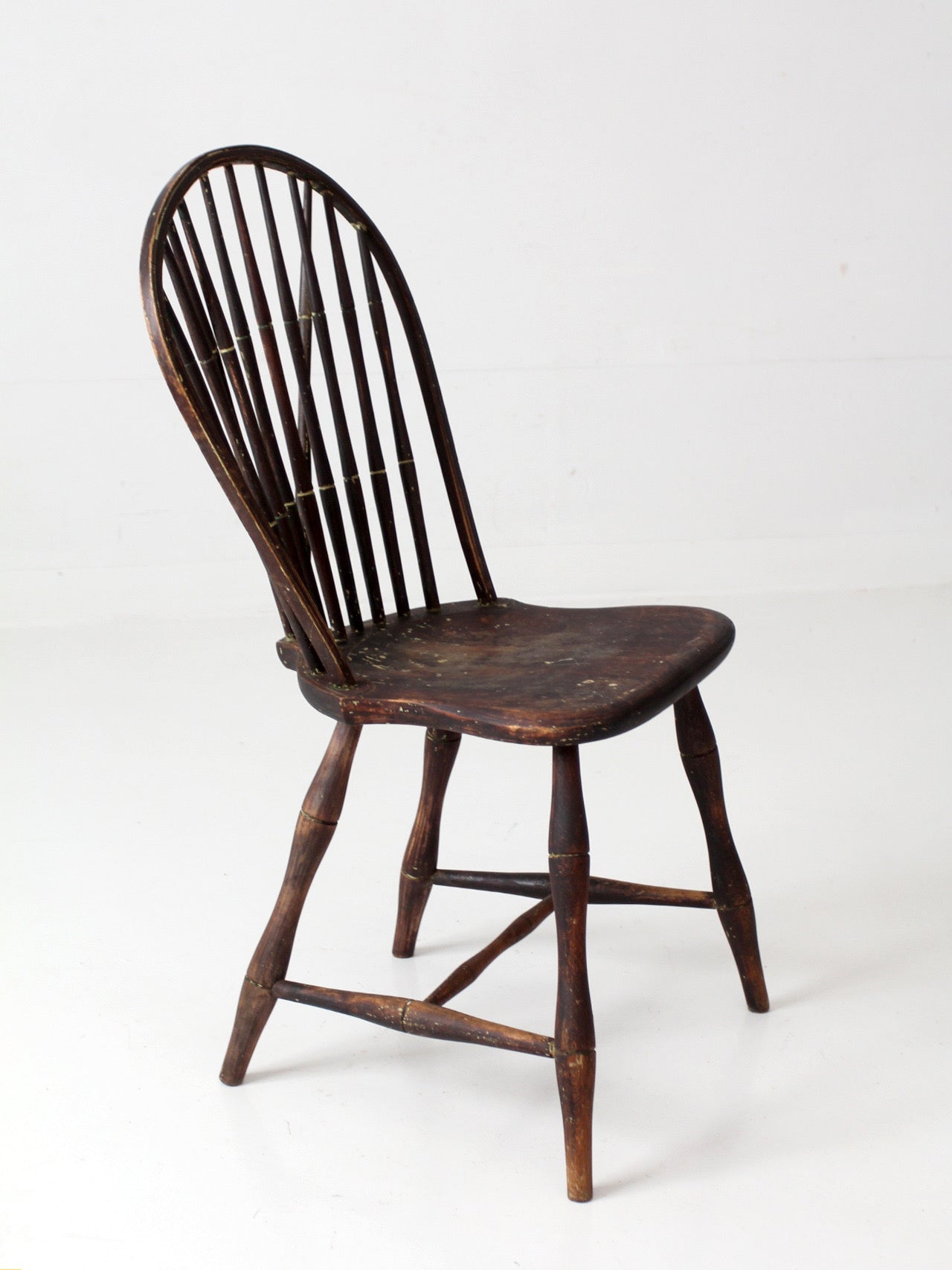 antique 19th century brace back Windsor chair