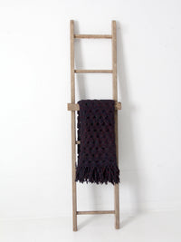 vintage crotchet throw blanket