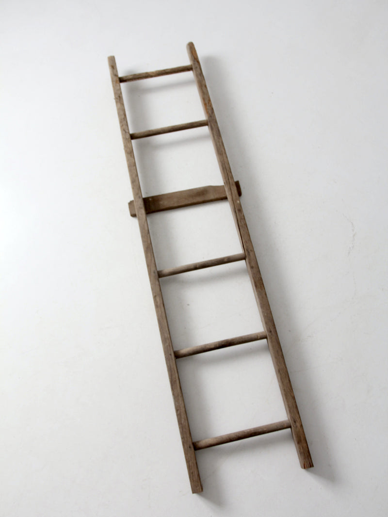 antique picking ladder