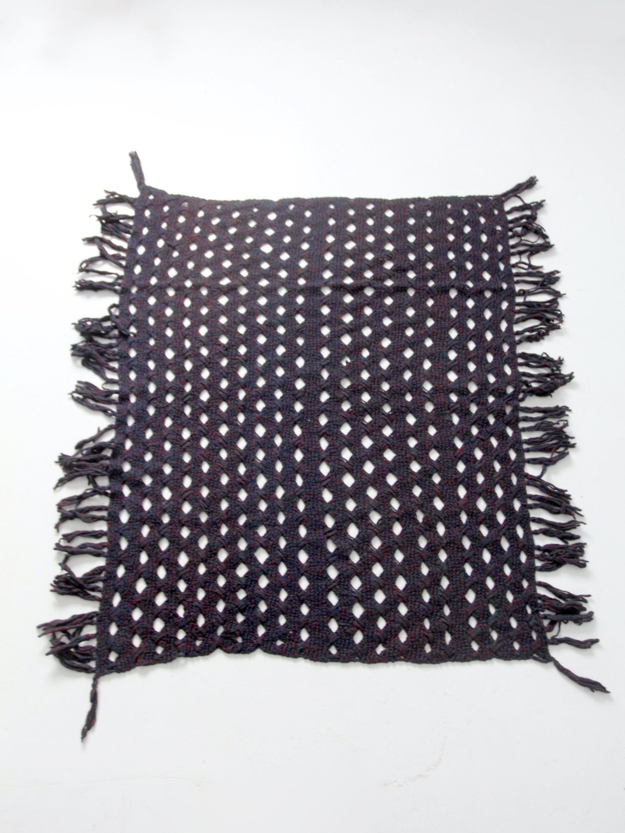 vintage crotchet throw blanket – 86 Vintage