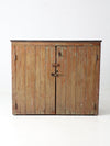 antique primitive cabinet