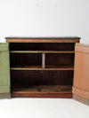antique primitive cabinet
