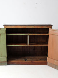 antique primitive cabinet