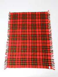 vintage Faribo plaid throw