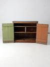 antique primitive cabinet
