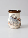 vintage studio pottery mug