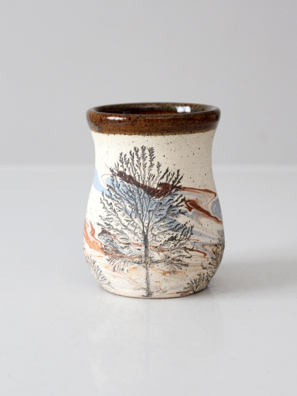 vintage studio pottery mug
