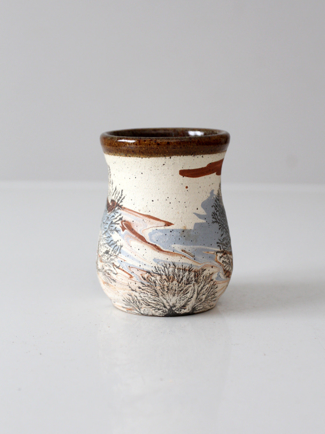 vintage studio pottery mug