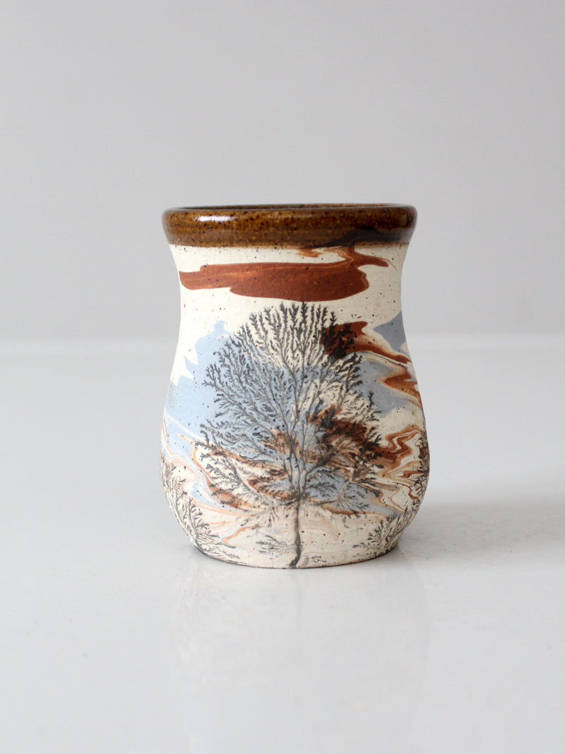 vintage studio pottery mug