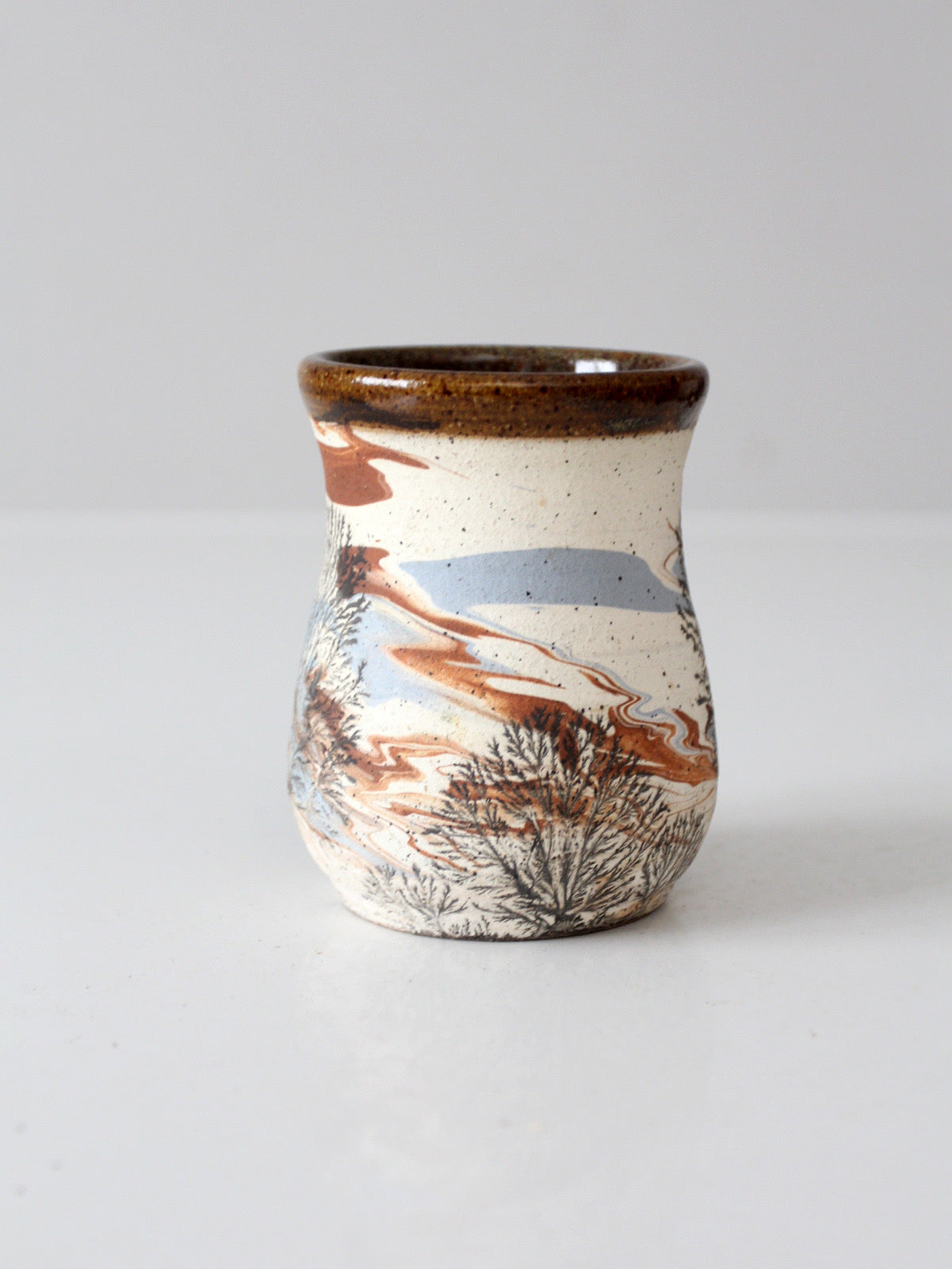 vintage studio pottery mug