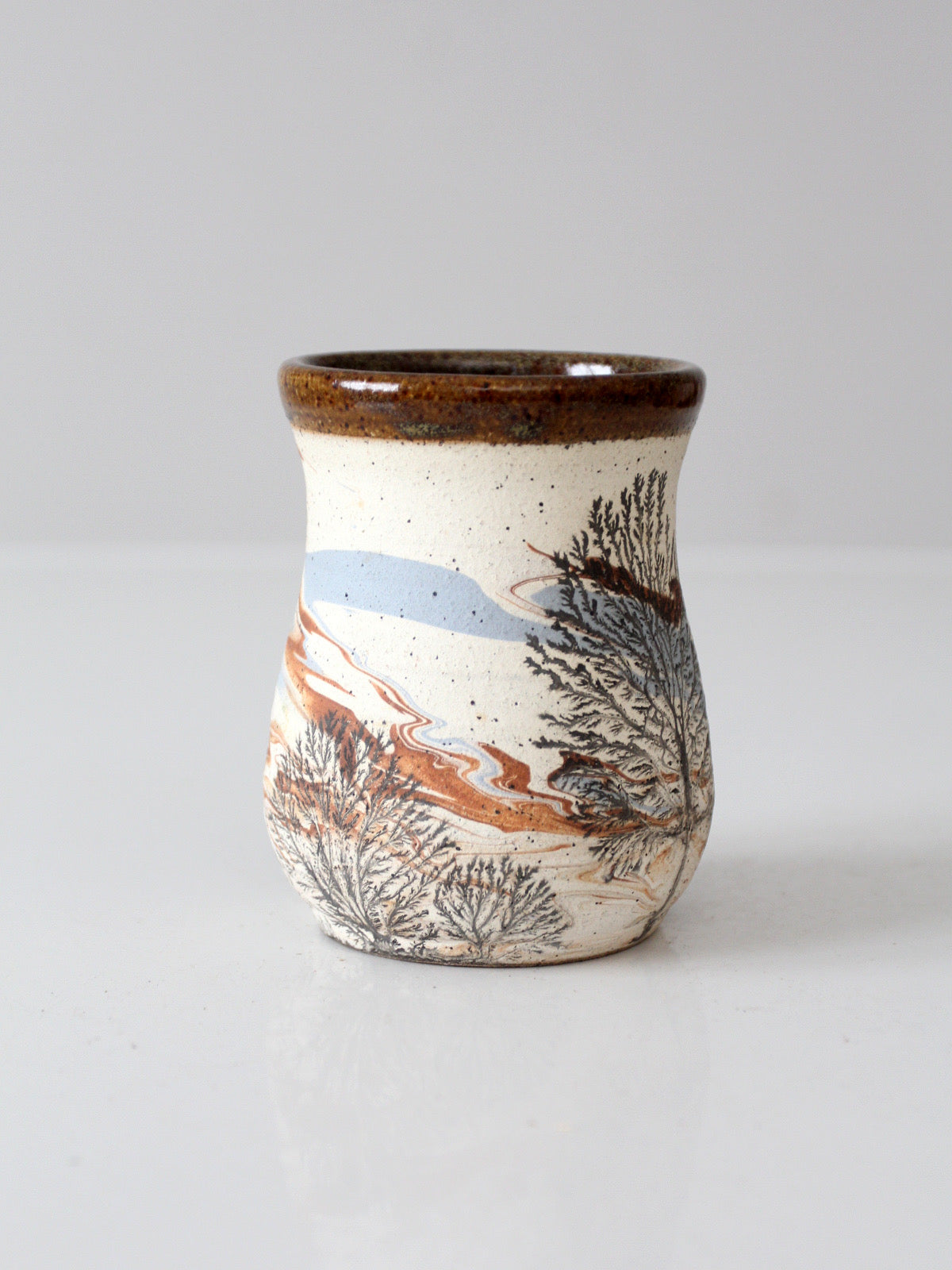 vintage studio pottery mug
