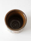 vintage studio pottery mug