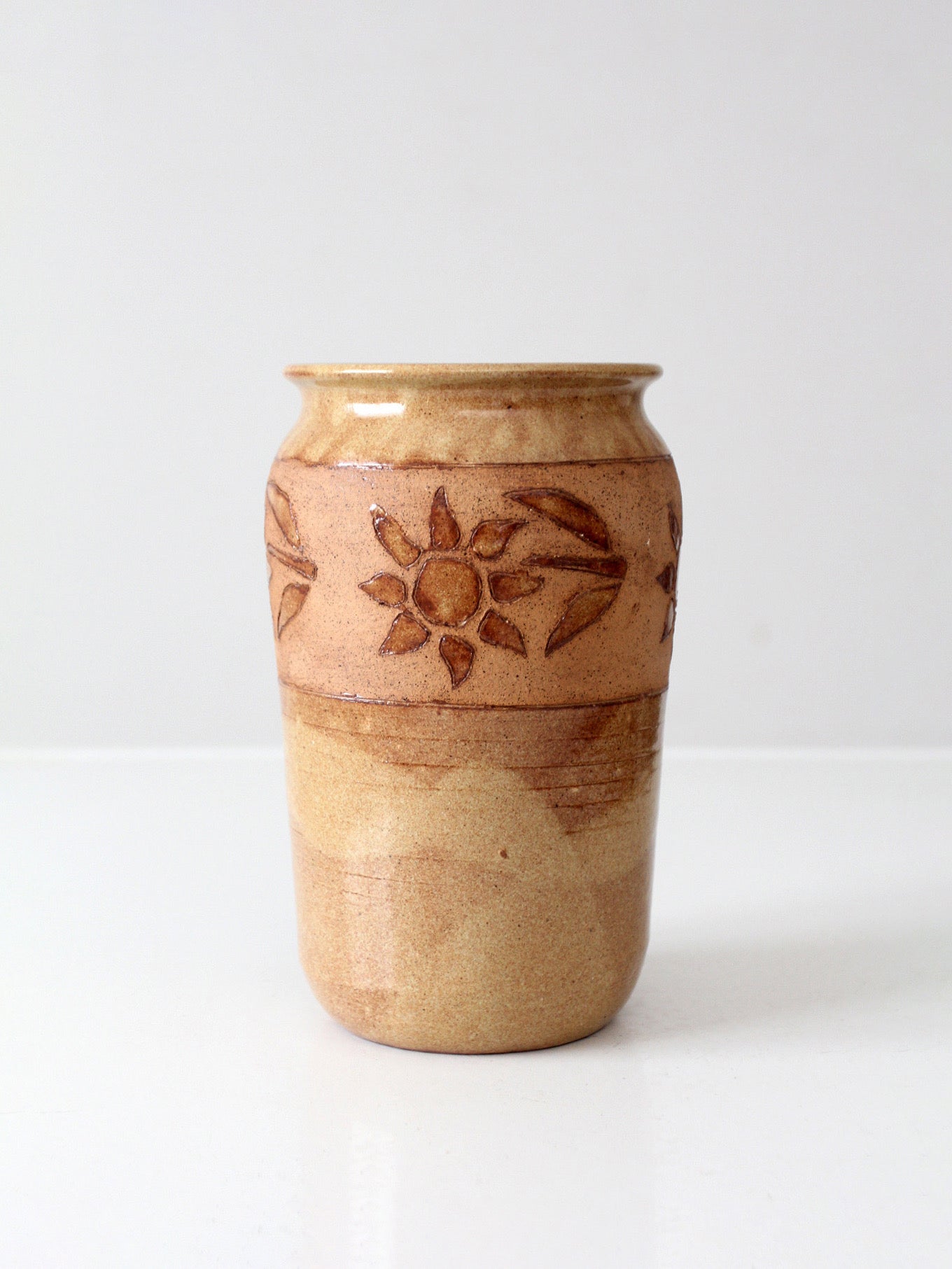 vintage studio pottery vase