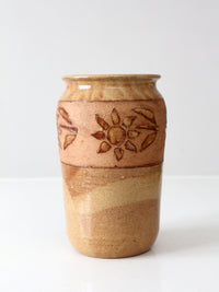 vintage studio pottery vase