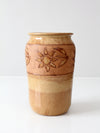 vintage studio pottery vase