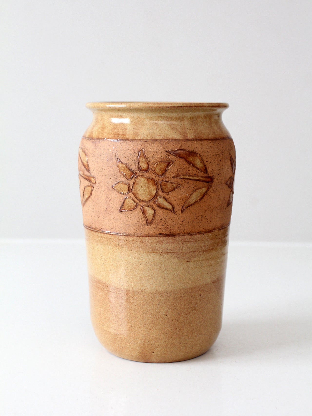 vintage studio pottery vase