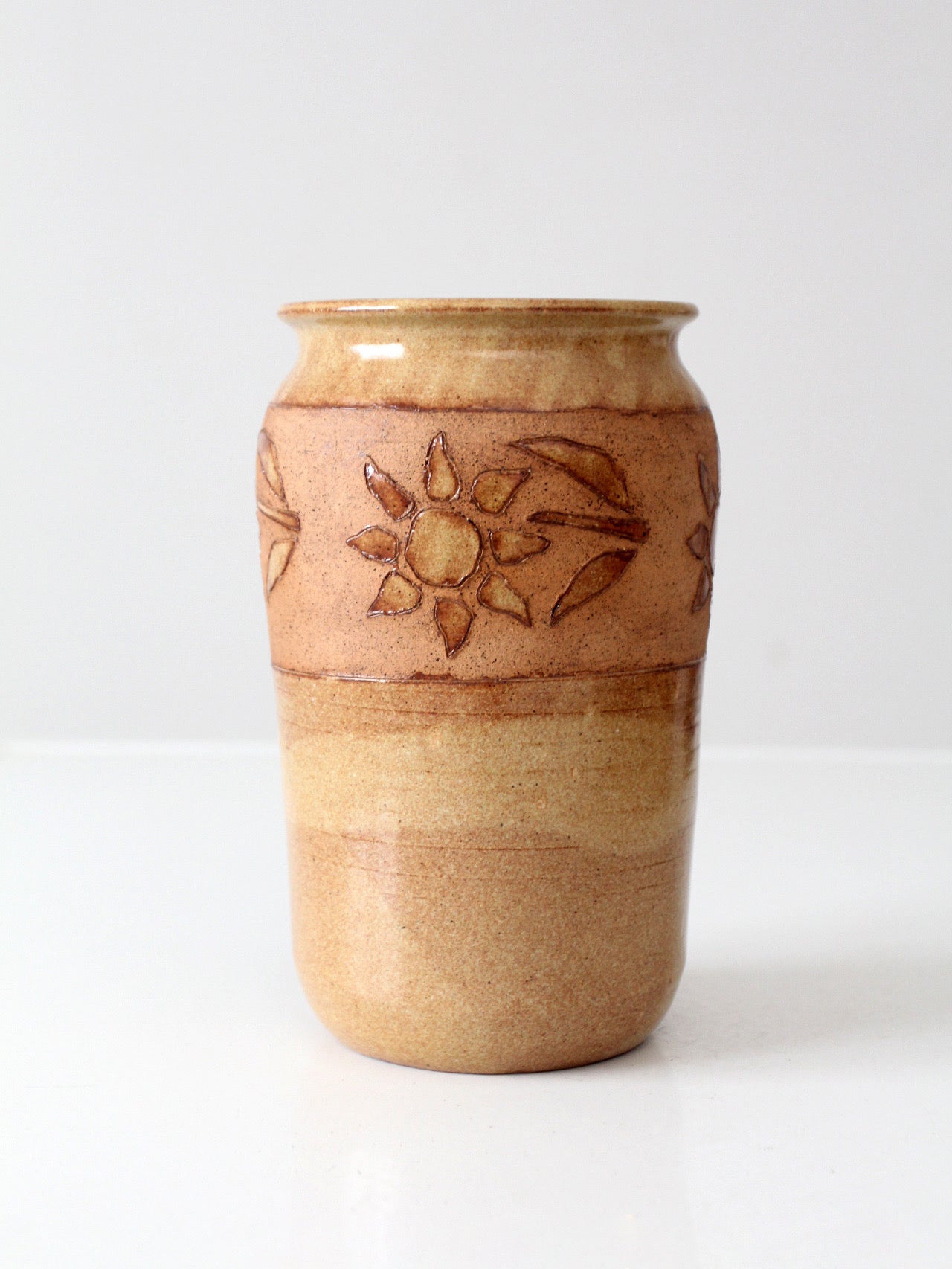 vintage studio pottery vase