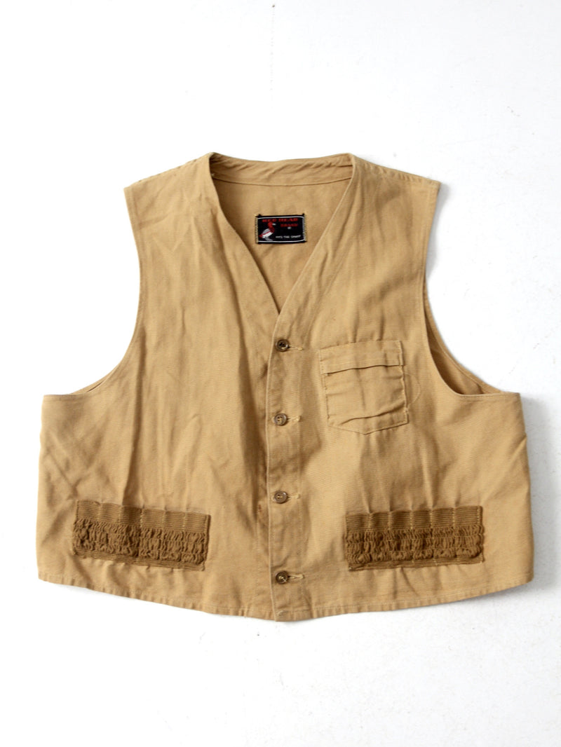 1950s RedHead hunting vest