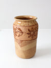 vintage studio pottery vase