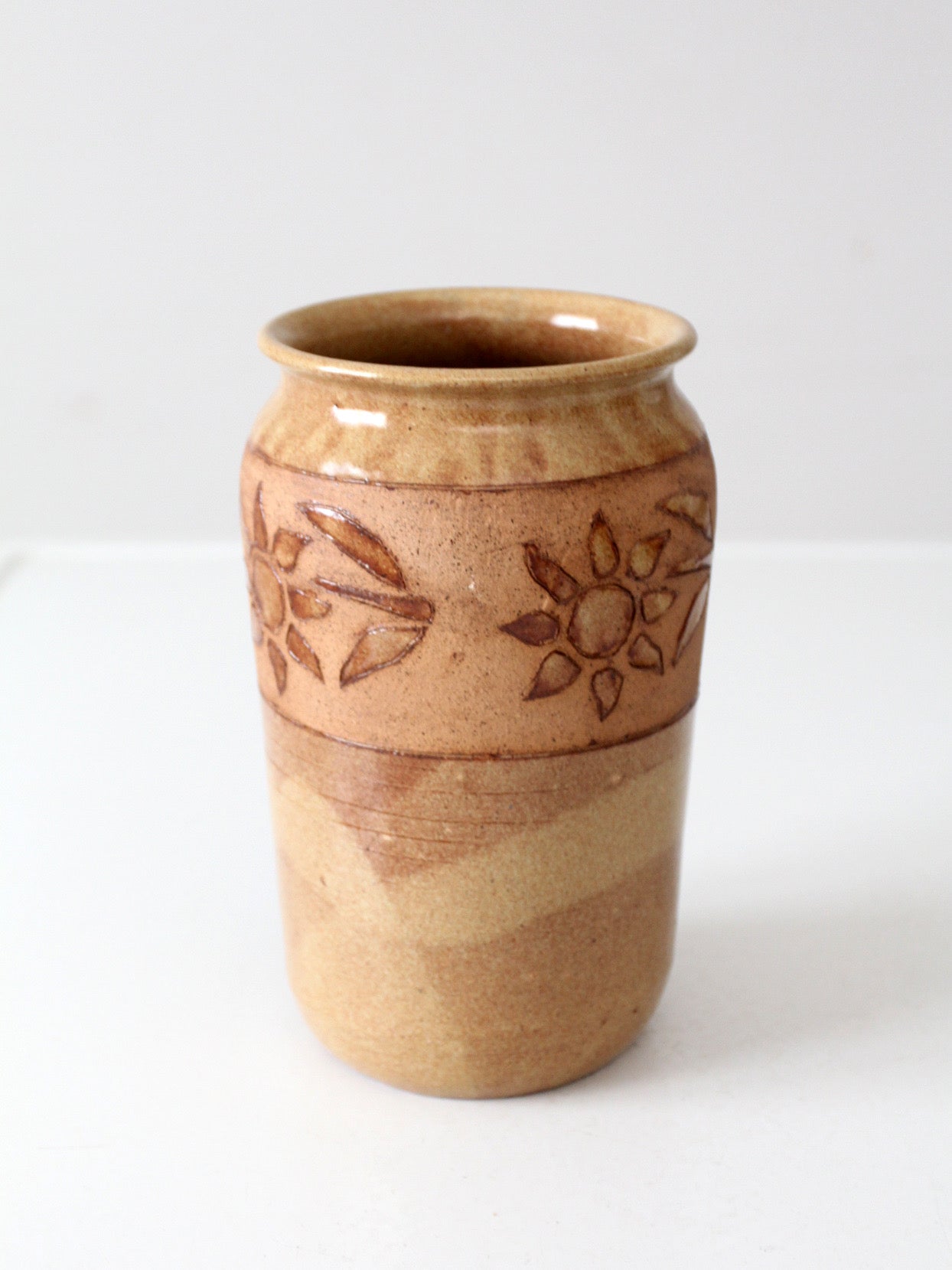 vintage studio pottery vase