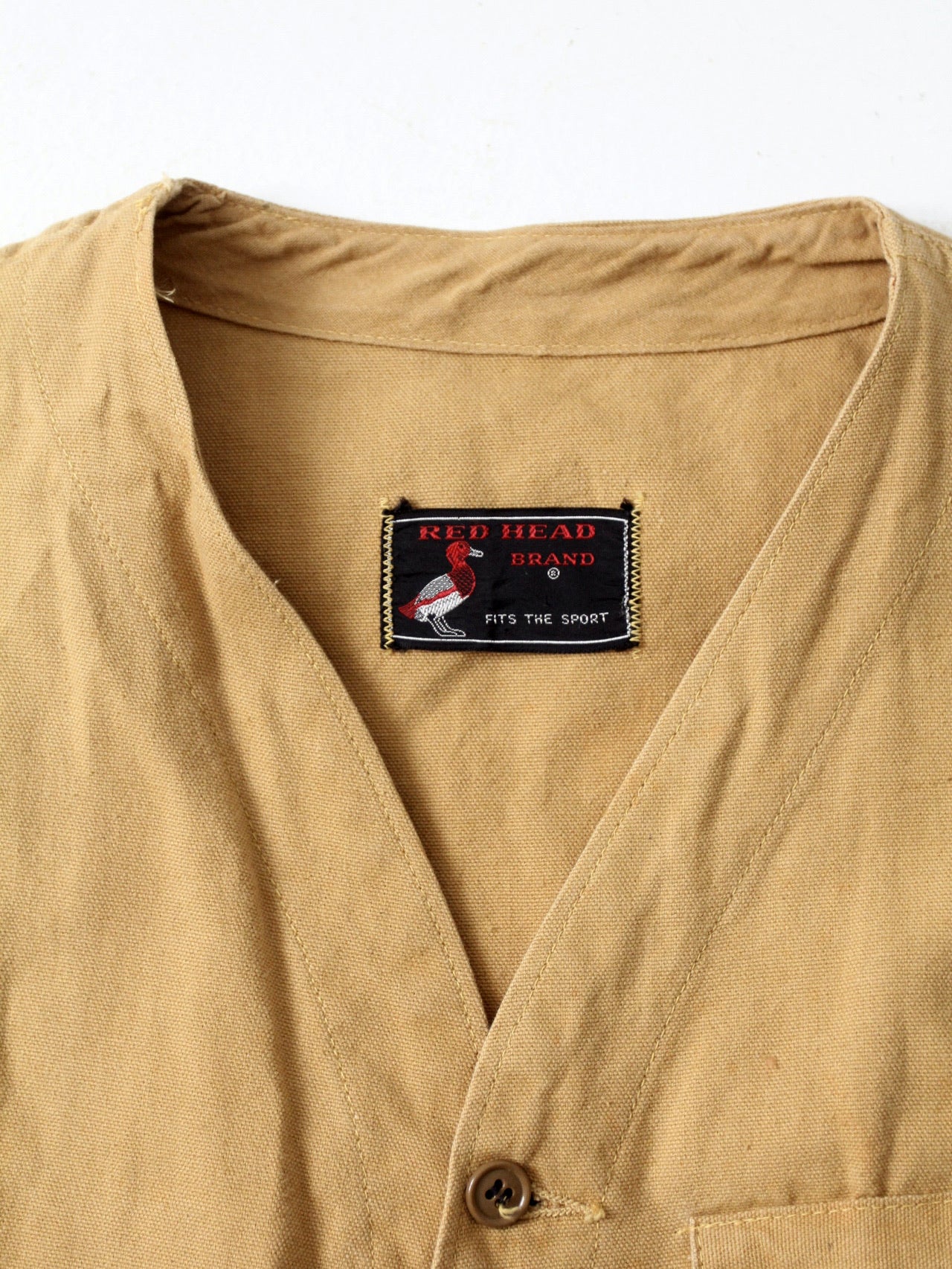 Iron Charlie 1950s Redhead Hunting Vest