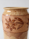 vintage studio pottery vase